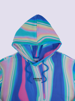 Ветровка Adidas Hyperreal Allover Print Hoodie HK5142