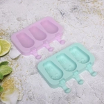 Форма для приготовления мороженого «Зайки» силиконовая 19,5*15см