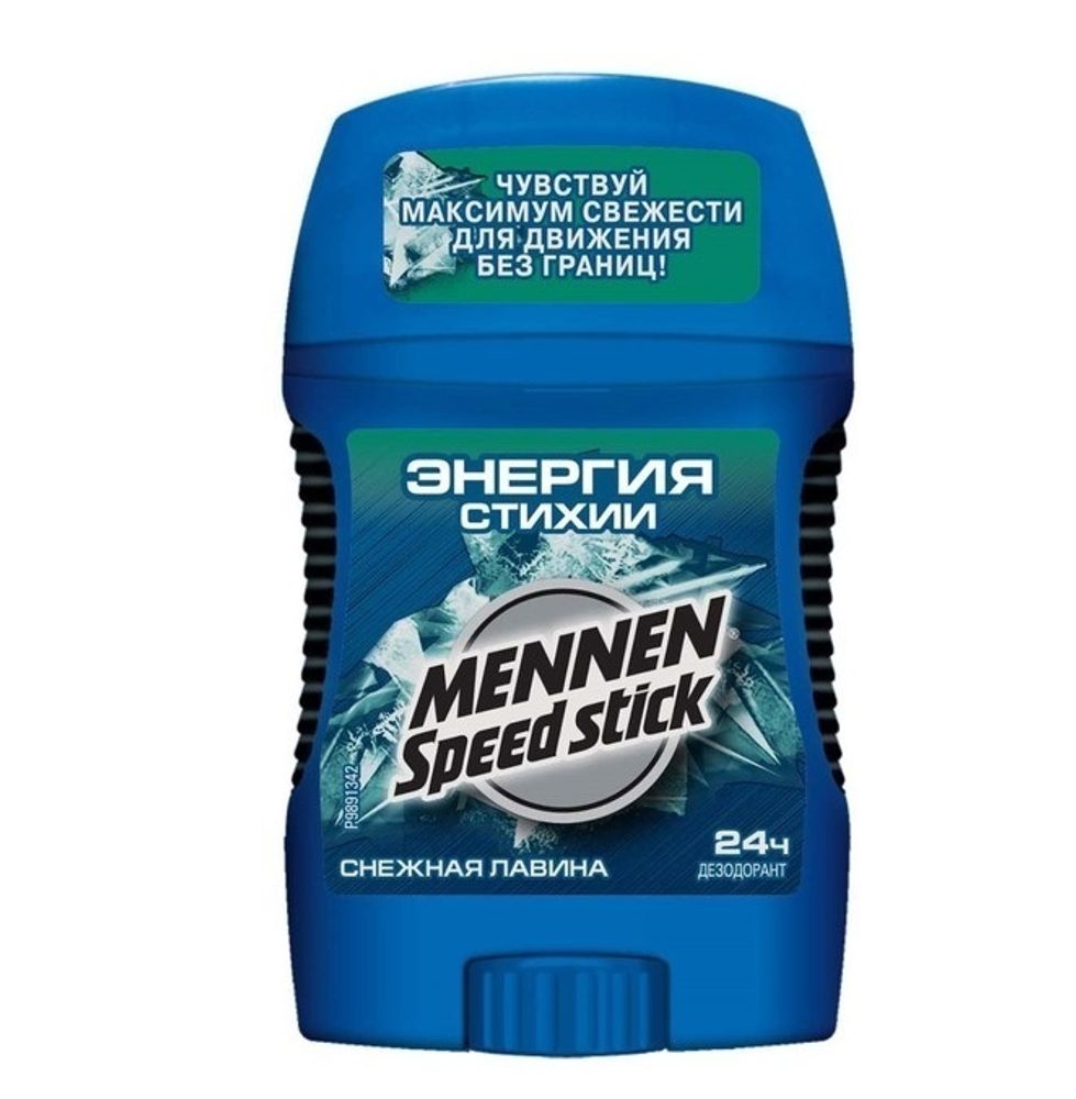 Mennen Speed Stick Дезодорант стик Снежная лавина, 60 гр