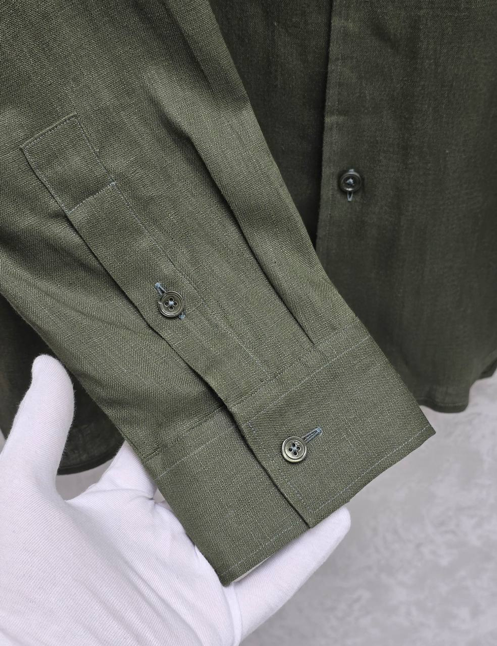 Льняная рубашка Zegna
