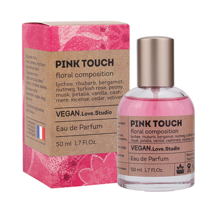 Вода парфюмерная Vegan Love Studio Pink Touch (Веган Лав Студио Пинк Тач) - 50ml for women