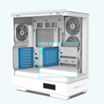 Корпус ZALMAN P50 DS, ATX, WHITE, без БП