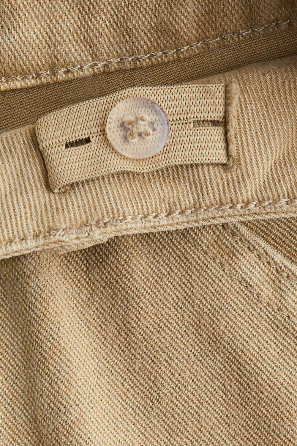 H&M Джинсы Carpenter свободного кроя, бежевый