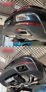 Выхлопная система с заслонками для Porsche PANAMERA 976 2.9T