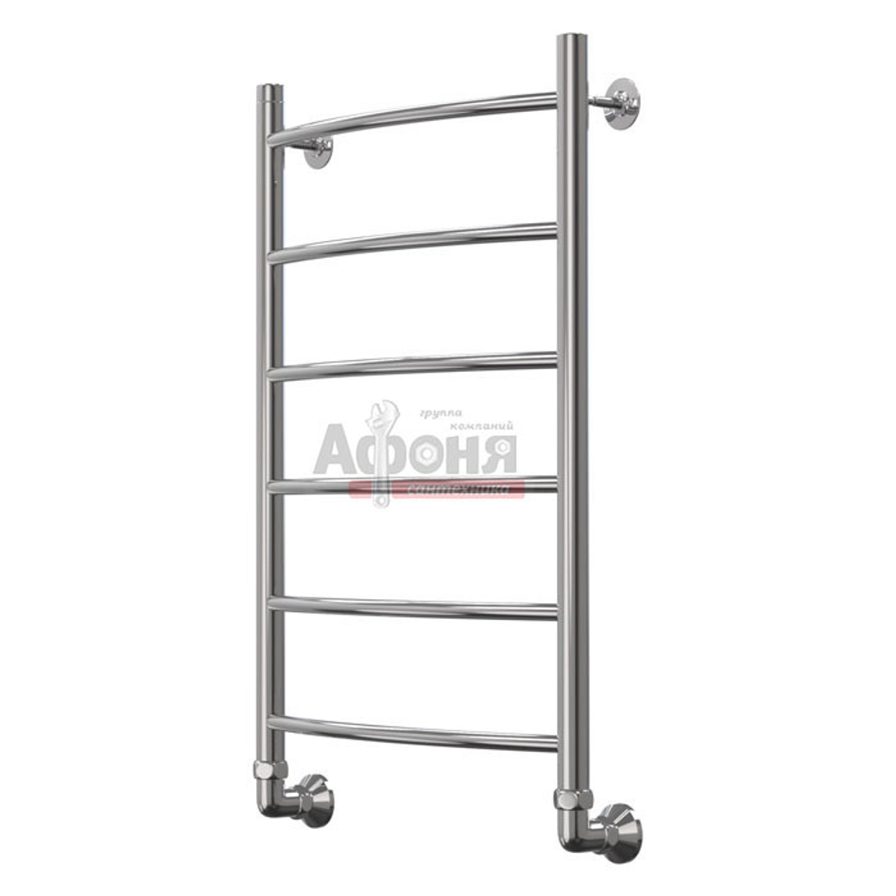 Полотенцесушитель Классик 2  50*80 ф1" 6 перекладин (К-нижнее, Дуга)   01925