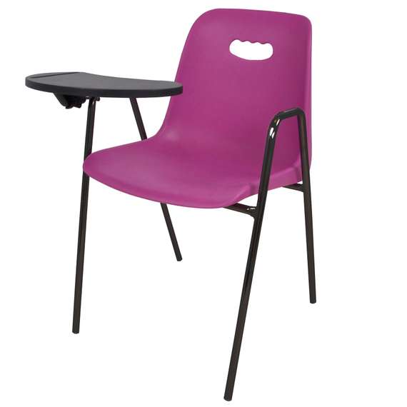 Стул Venezia (на 4 ножках с подлокотниками и пюпитром - BLACK)