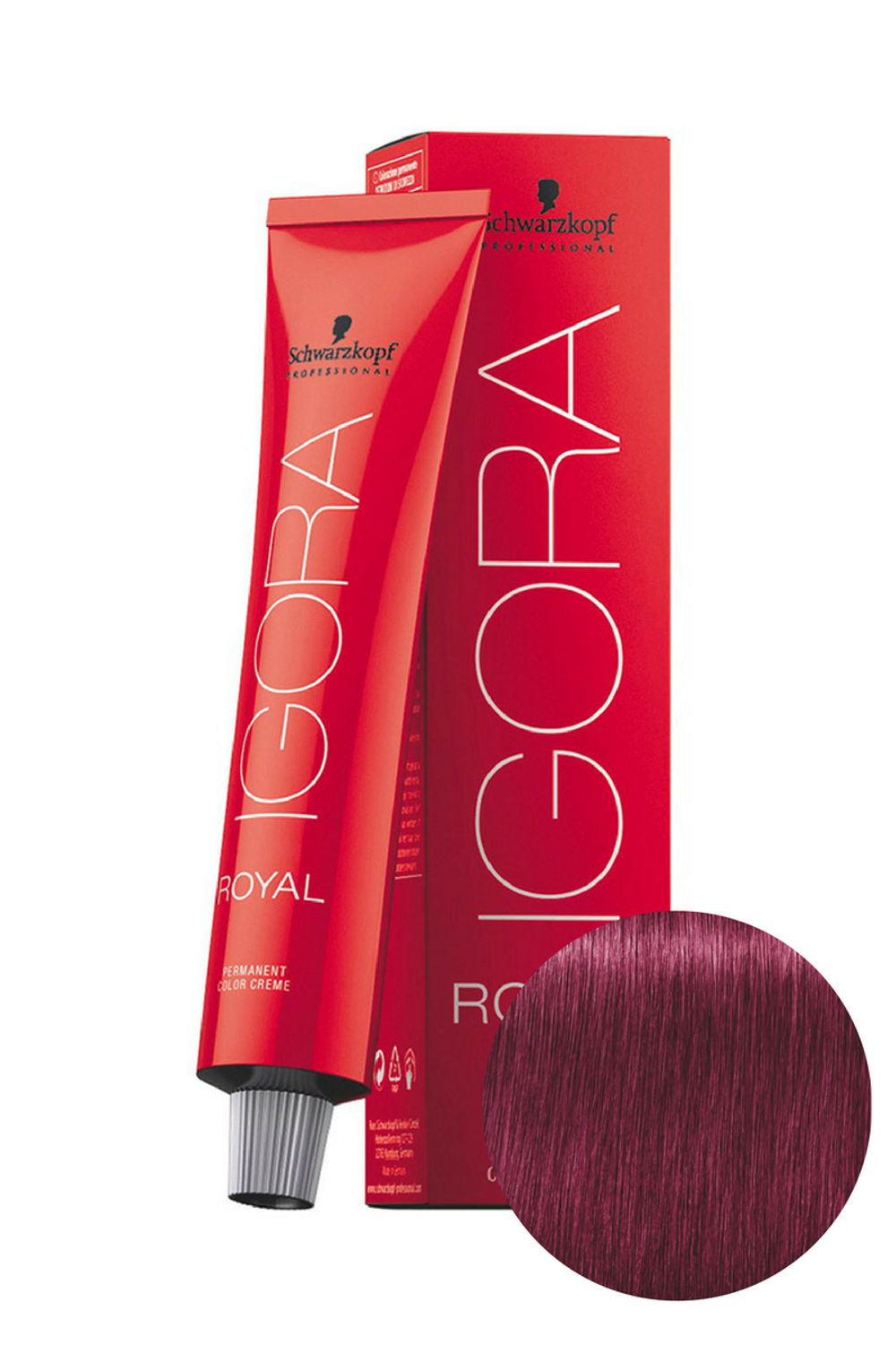 Краска для волос Igora Royal 9-98 Блондин фиолетовый красный Schwarzkopf Professional, 60 мл