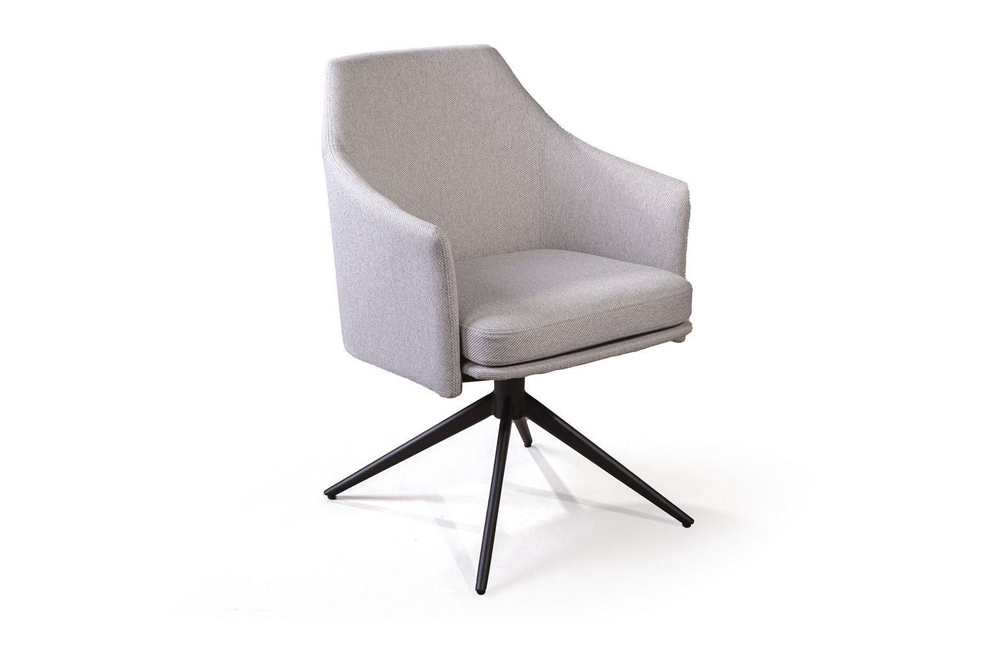 Стул с кручением Ben, светло-серый