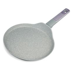 СКОВОРОДА БЛИННАЯ С АНТИПРИГАРНЫМ ПОКРЫТИЕМ PFLUON MARBLE, 24*4,3 СМ