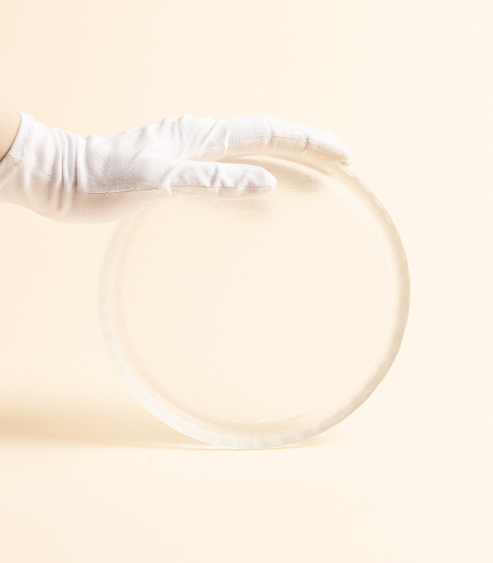 Тарелка – Nordic бесцветная, 17 см | SOLID WATER