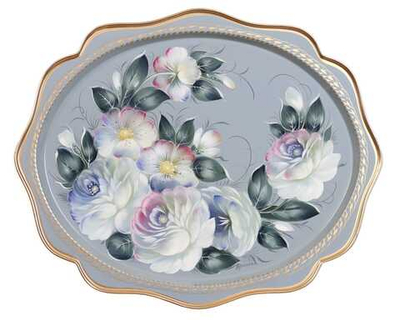 Zhostovo metal tray A15D180526243