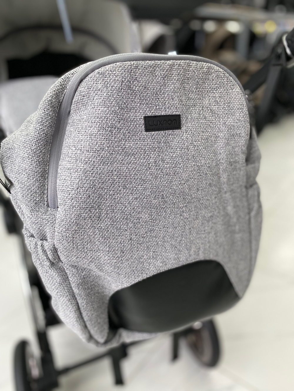 Детская модульное 2в1 770 Серый текстиль серая рама