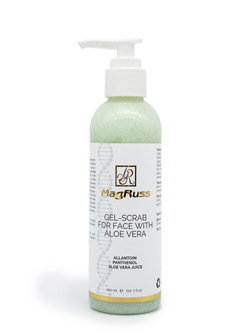 Magruss Скраб для лица с алое-вера Пилинг гель для лица 200 мл