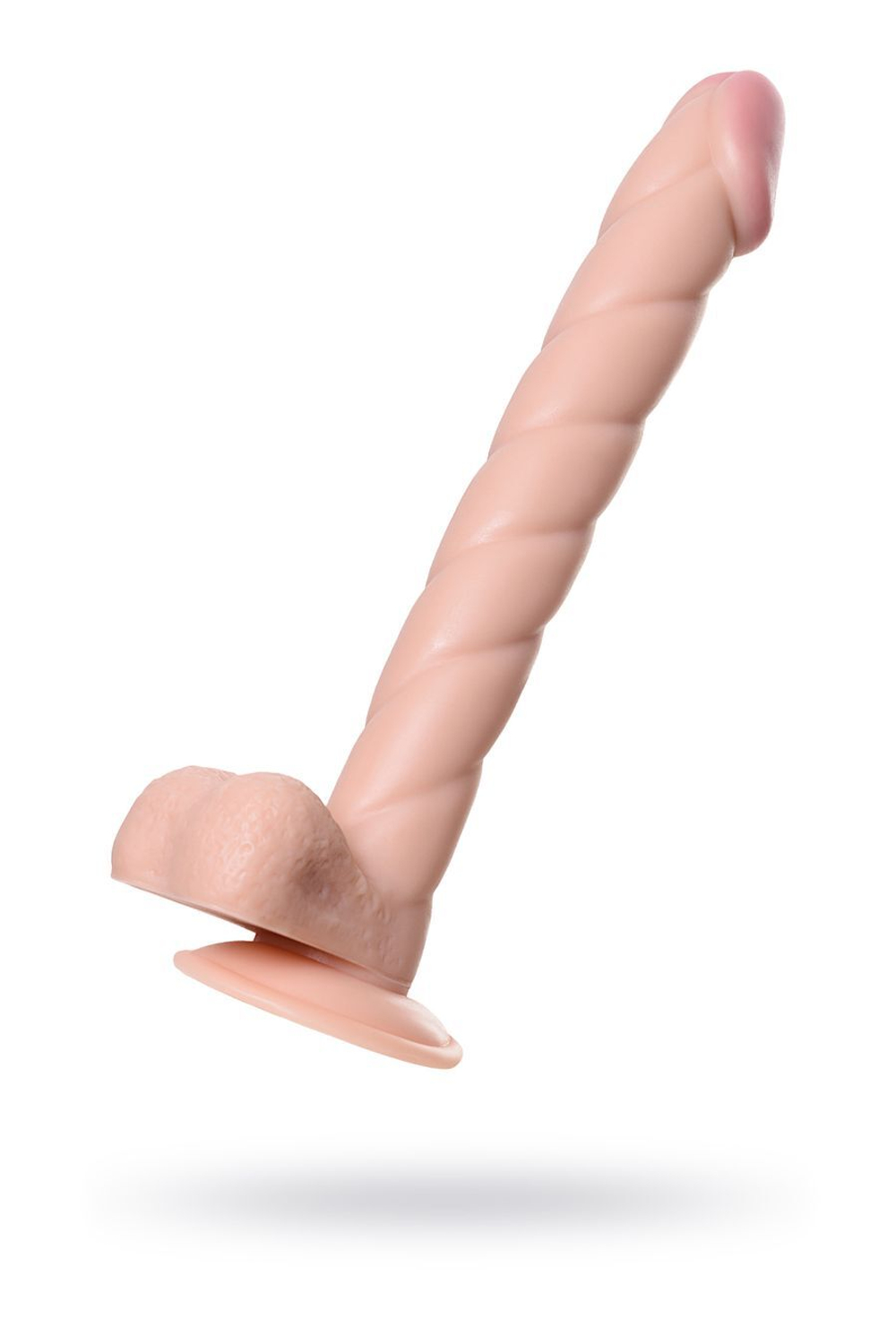 Реалистичный фаллоимитатор RealStick Nude, PVC, телесный, 31,5 см