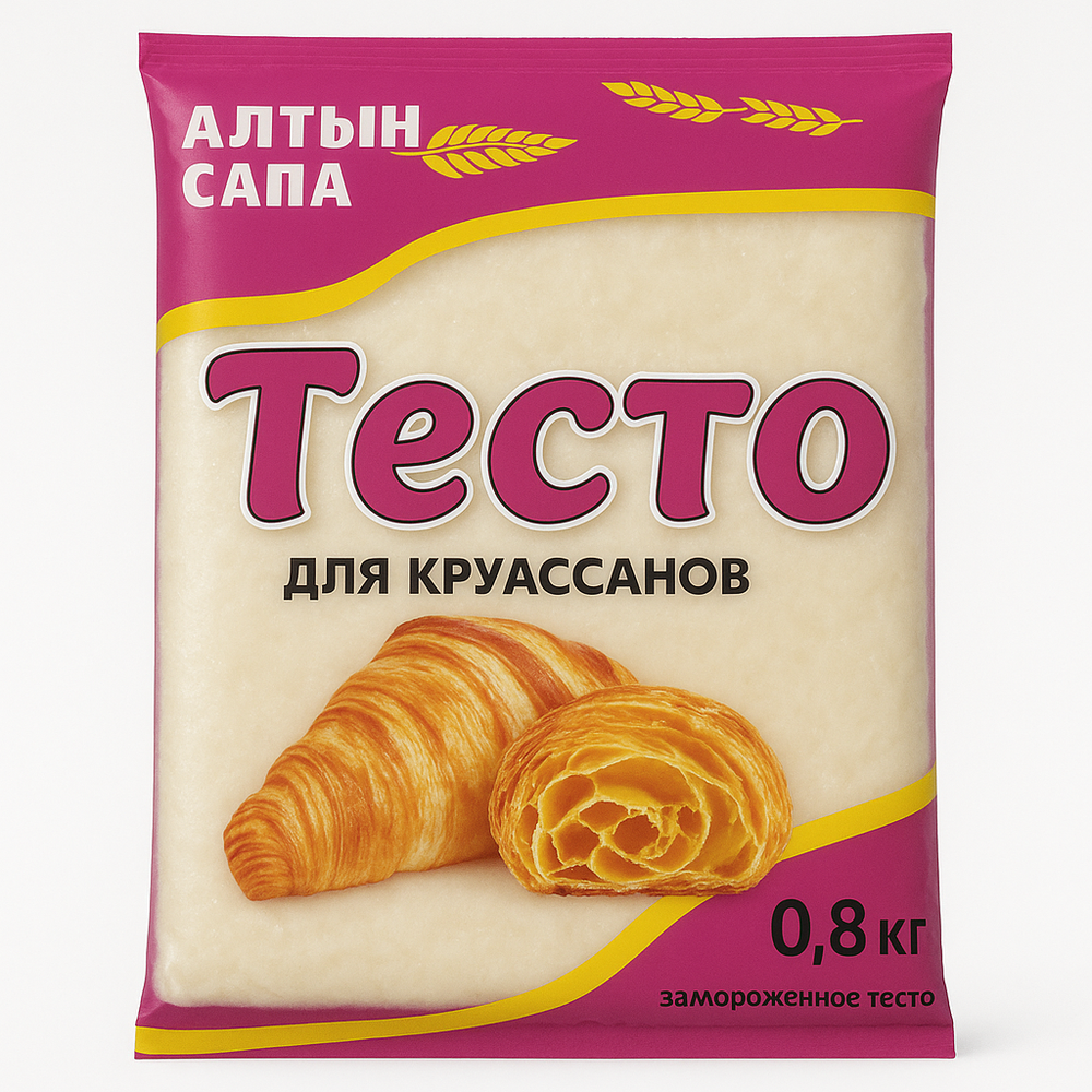 Тесто для круассанов Алтын Сапа 800 гр