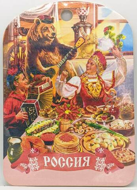 Доска разделочная "Россия"