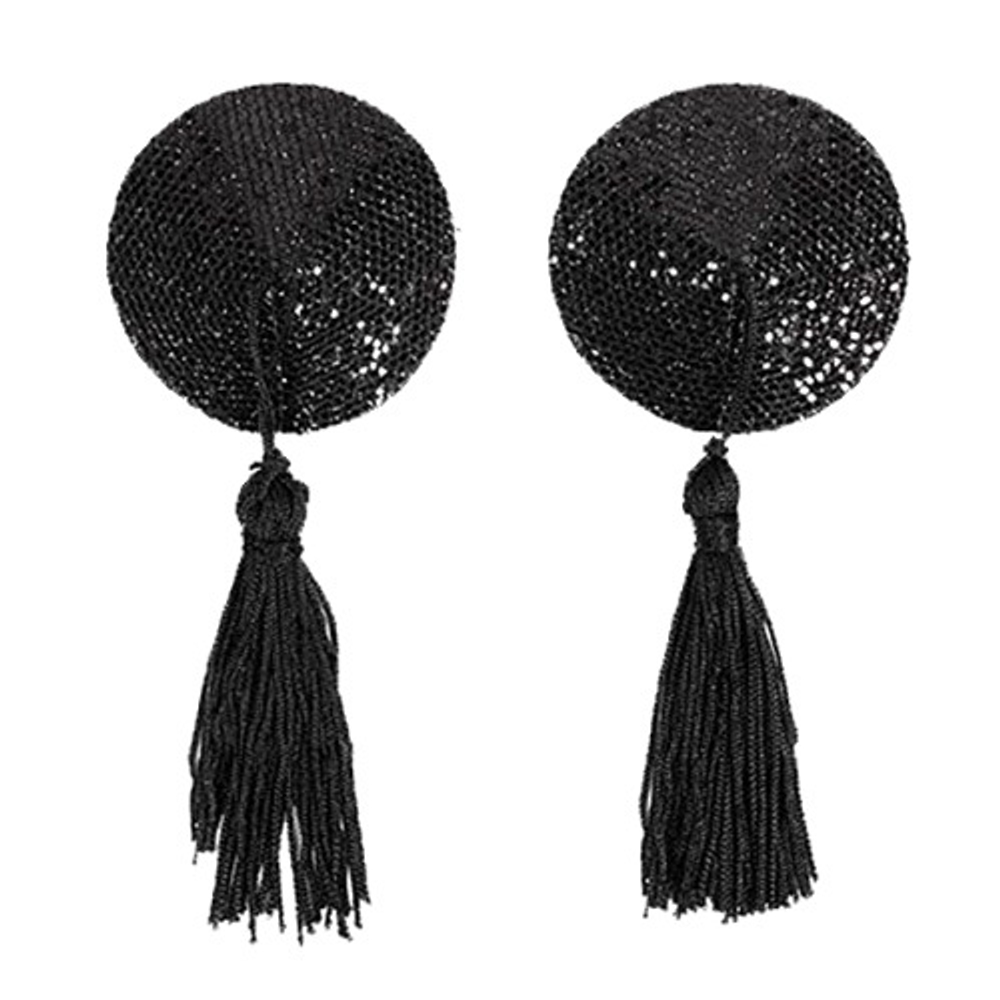 Черные круглые пэстисы с кисточками Bior Toys Notabu NTB-80600