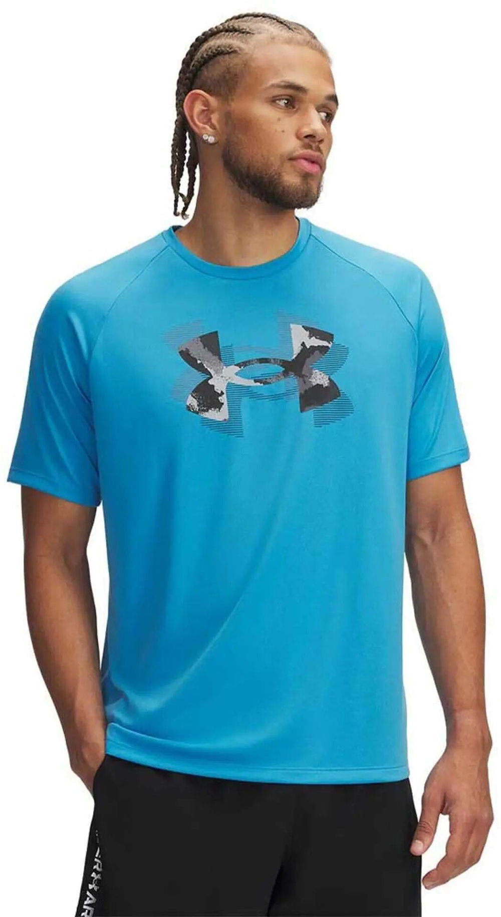 Футболка UnderArmour M TECH PRINT FILL SS