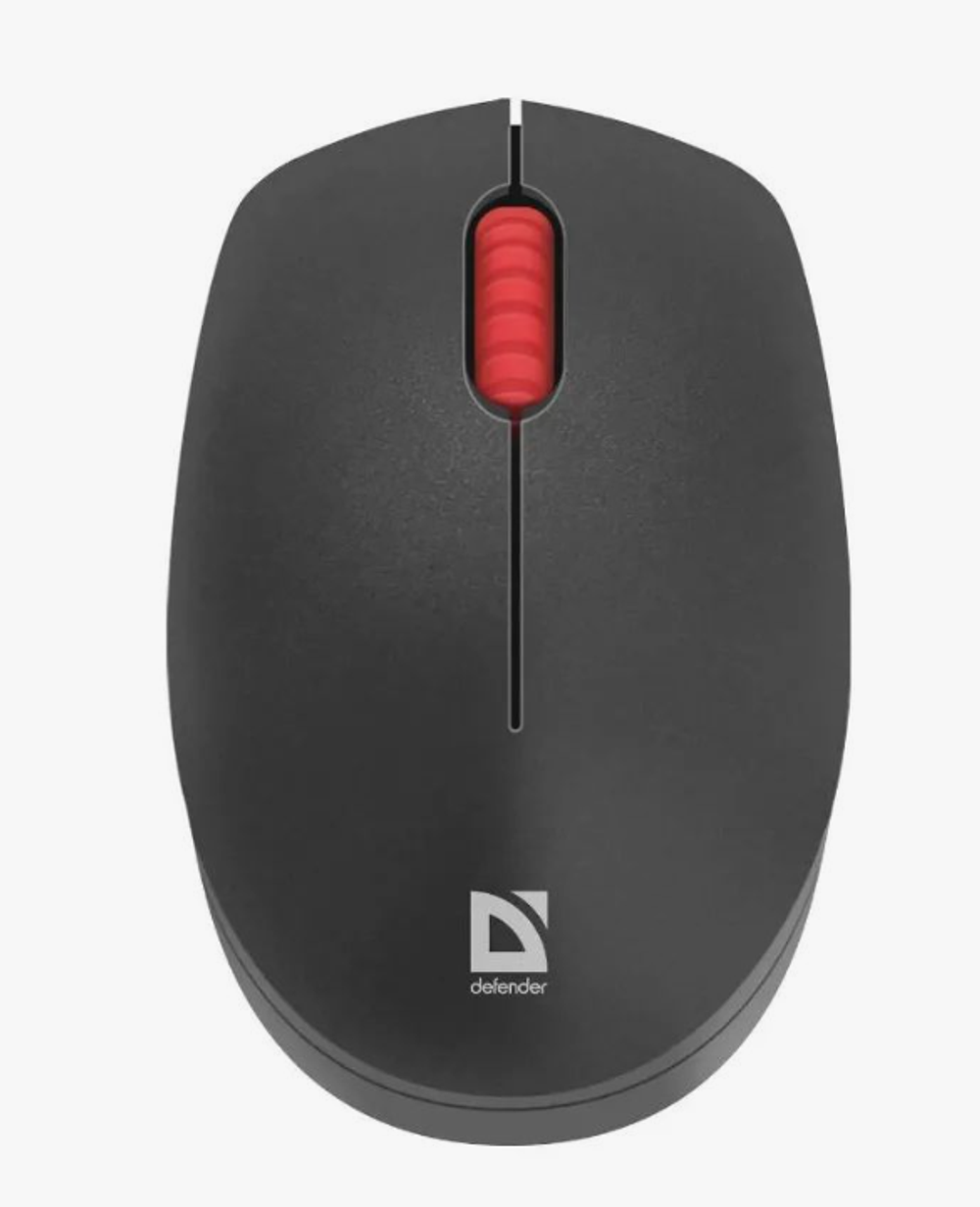Беспроводная мышь DEFENDER Tiana MB-055, 3D,1000dpi,бесшумн, черный