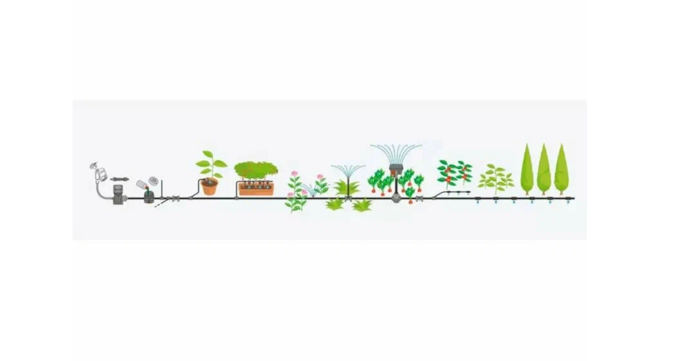 Шланг сочащийся 13 мм (1/2) 40 м с фитингами GARDENA 13015-20.000.00