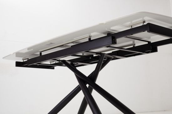 Стол RIVOLI 140 GLOSS LUXURY PANDORA SOLID CERAMIC / BLACK