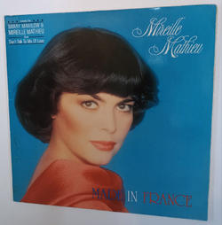 Винтажная виниловая пластинка Mireille Mathieu Мирей Матье Made In France (Germany 1986)