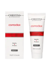 Матирующий защитный крем spf 15