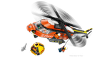 Конструктор Лего Сити Вертолёт береговой охраны 60503 | LEGO City Coast Guard Helicopter | спасательный 551 деталей 7+