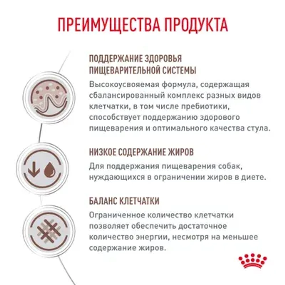 ROYAL CANIN Gastrointestinal Low Fat Small Dogs Диетический корм для собак мелких пород при нарушениях пищеварения, 1 кг