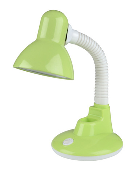 TLI-227 GREEN E27 Светильник настольный. Цоколь Е27. Механический выключатель. Зеленый. ТМ Uniel.