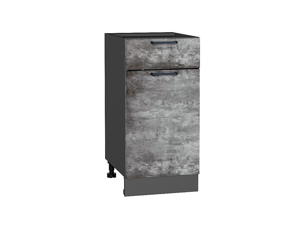 Шкаф нижний с 1-ой дверцей и ящиком Флэт