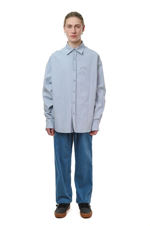 Сорочка Ymkashix Puff голубая