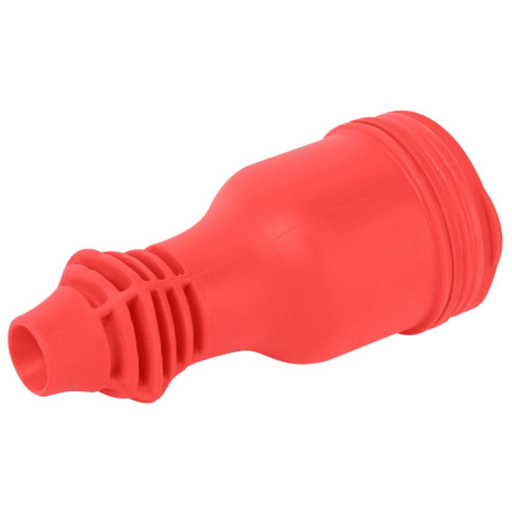 Розетка ЭРА RX11-R-IP44 каучуковая c заземлением 16А IP44 прямая красная