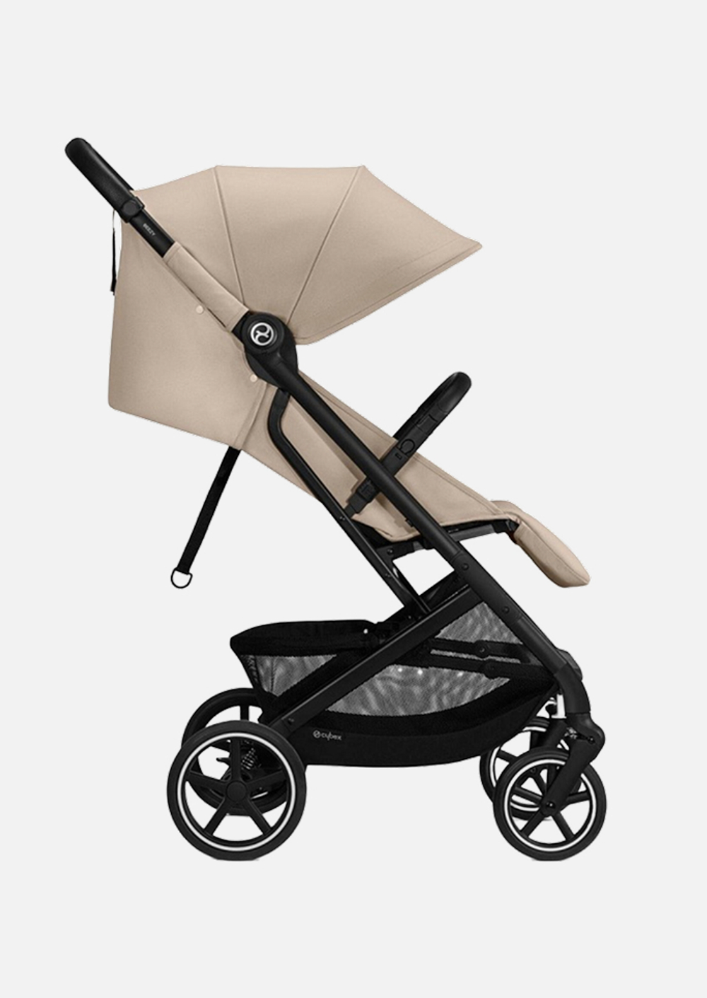 Cybex Прогулочная коляска Beezy Almond Beige с бампером