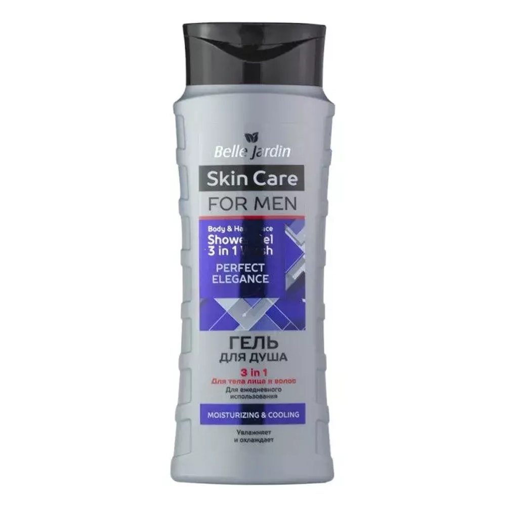 B.J. Skin Care for men Perfect Elegance Гель для душа 3в1,420мл*24