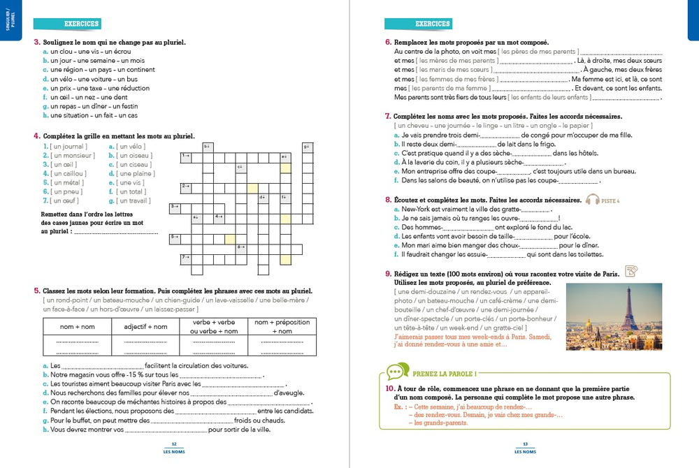 100% FLE - Grammaire essentielle du francais B1- livre + didierfle.app