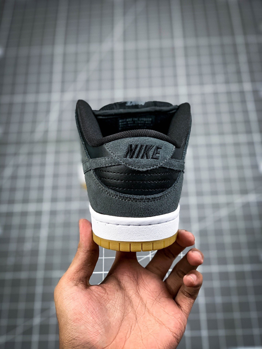 Nike SB Dunk Low Dark Grey Black Gum