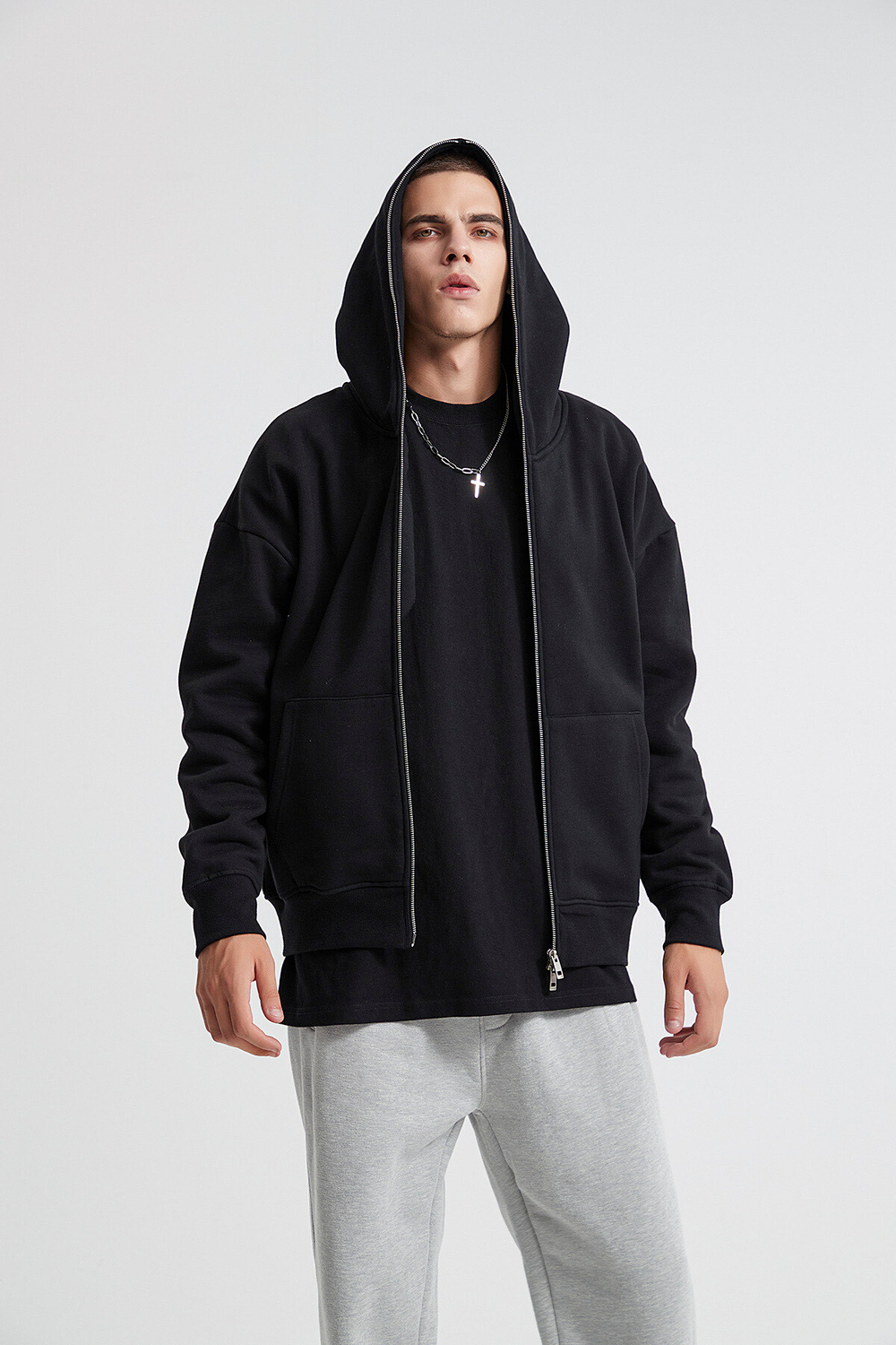Худи zip Off Street