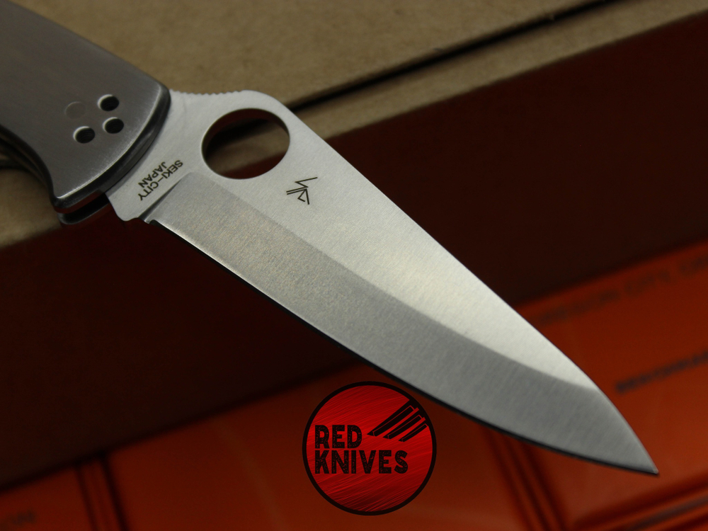 Нож Spyderco Endura® 4 Stainless - стальная рукоять, спуски сред