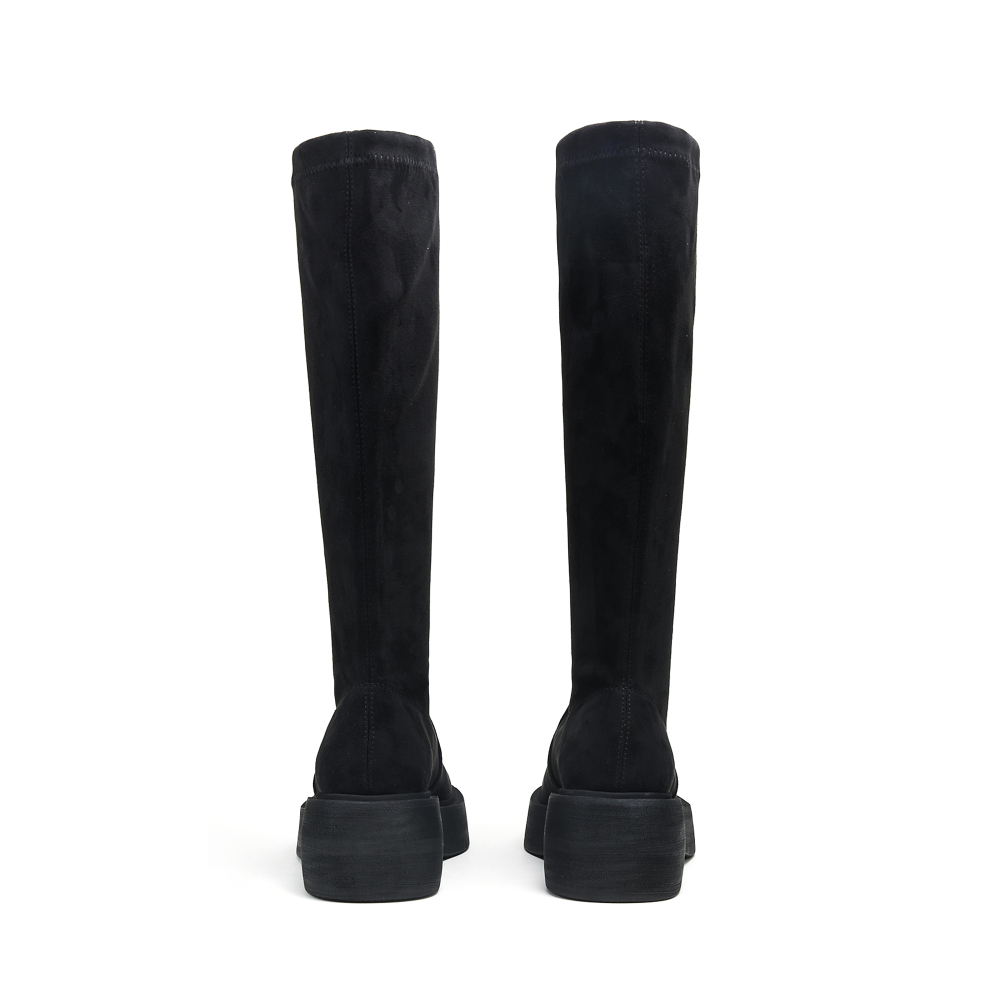 FED Suede Knee high Boots Women"s Black