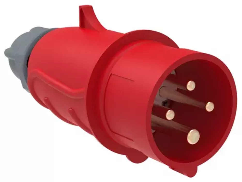 ИЭК Вилка переносная ССИ-015 16А-6ч/200/346-240/415В 3P+PE IP44 MAGNUM PSN02-016-5