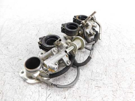 Коллектор впускной Yamaha XJR1300 RP17J. (с форсунками и патрубками)