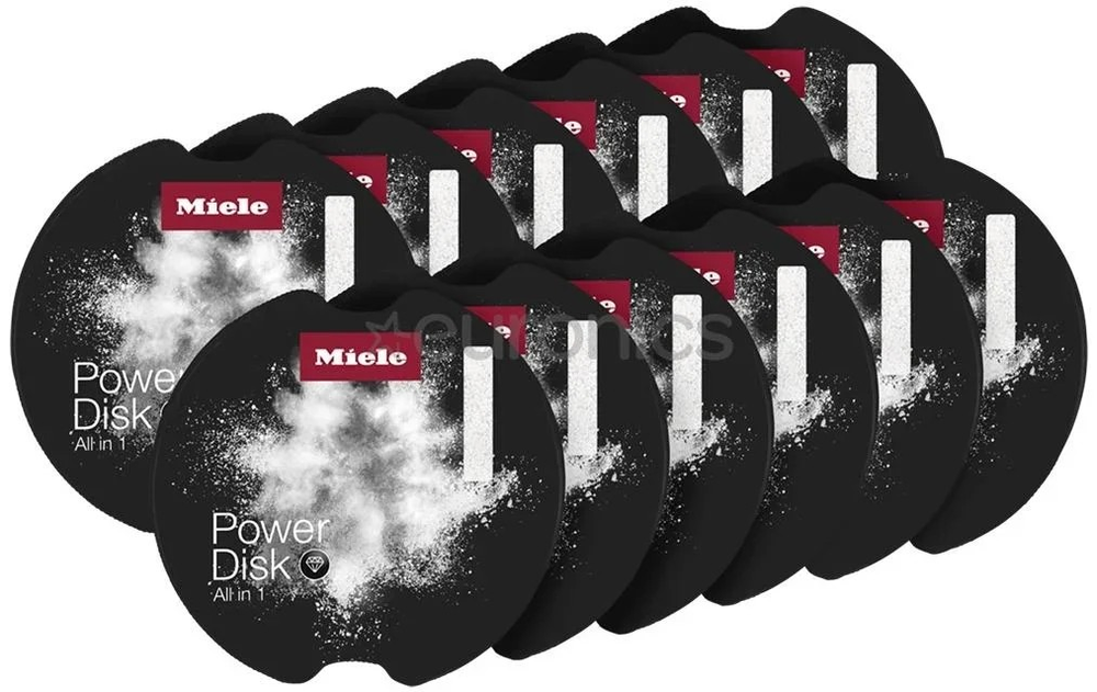 Набор картриджей Miele PowerDisk для посудомоечных машин с функцией AutoDos, 12 шт.