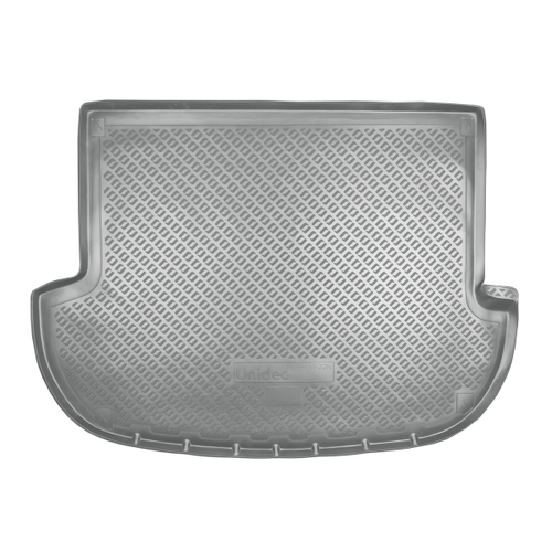 Коврик в багажник Norplast/Unidec для Hyundai Santa Fe в кузове CM (2006-2012) Серый, полиуретан, арт.NPL-P-31-22N-G