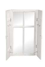 Зеркало "Окно" белое 42x4x77см