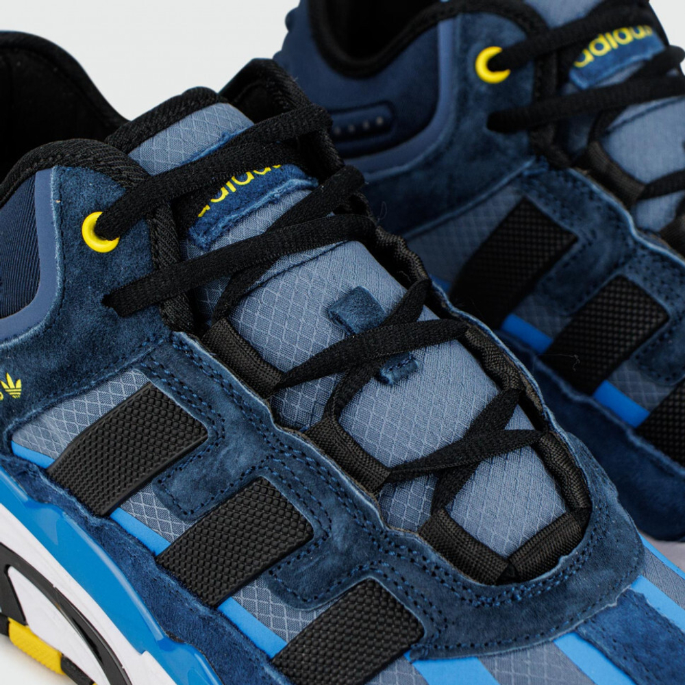 кроссовки Adidas Niteball Blue / White / Black Winter