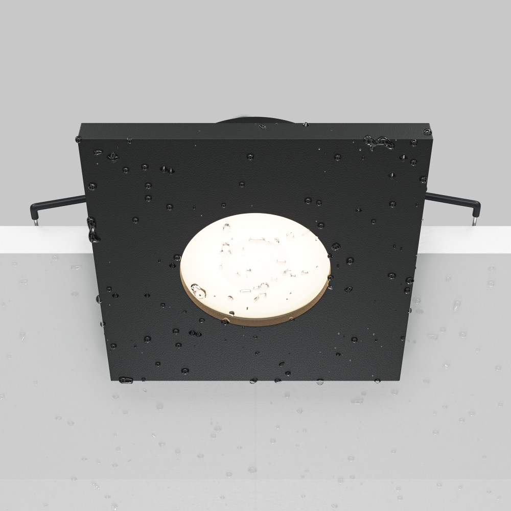 Встраиваемый светильник Technical DL083-01-GU10-SQ-B