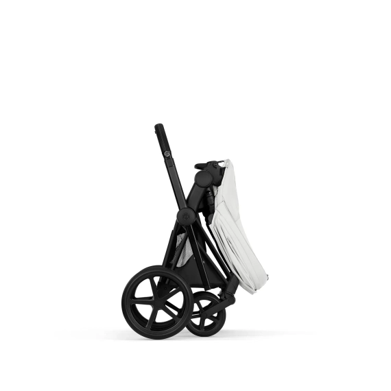 Детская коляска Cybex Priam V Style 2 в 1 Off White на шасси Matt Black