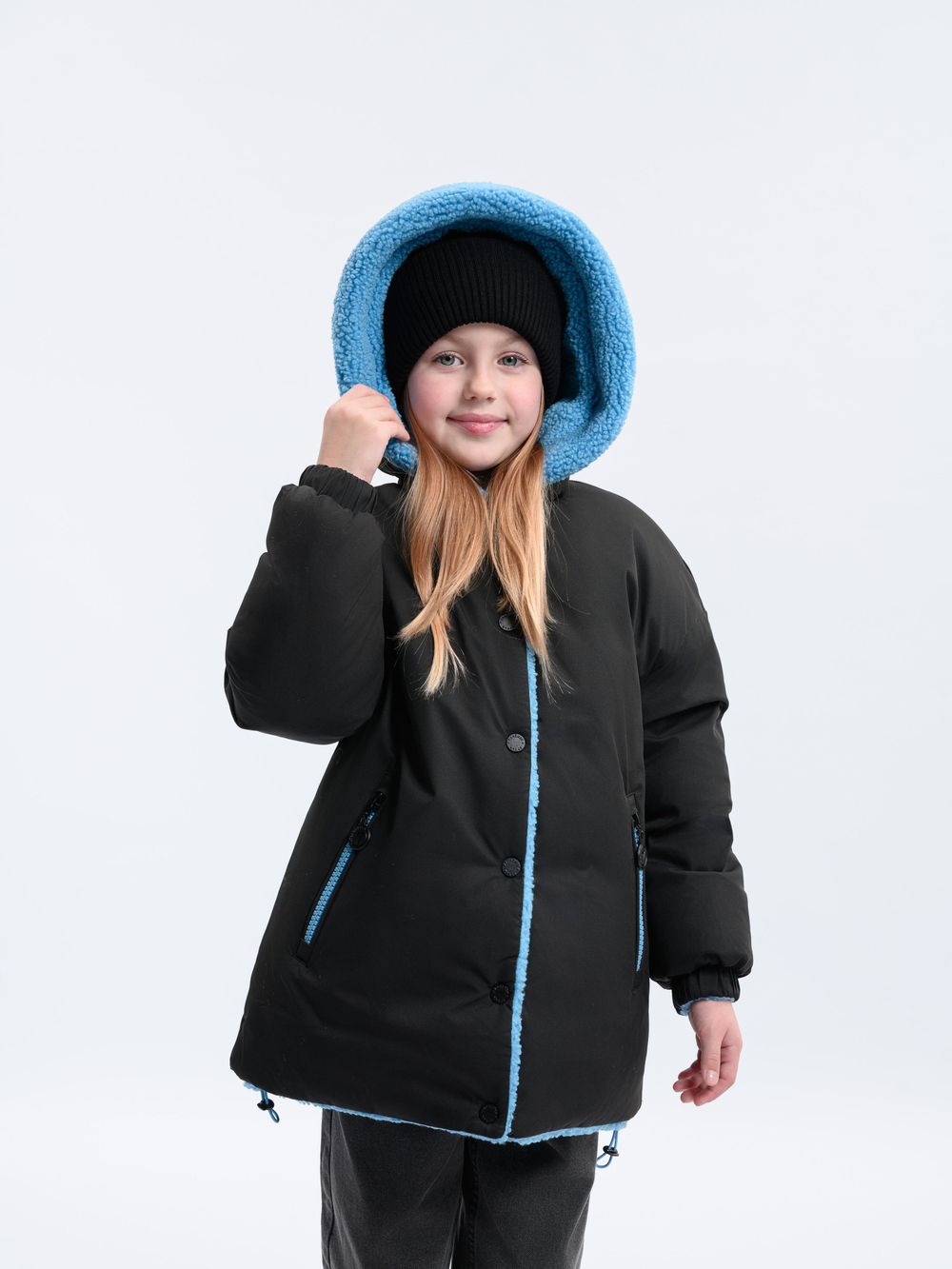 Куртка Еврозима двухсторонняя Тедди