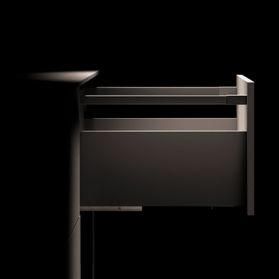 Рейлинг для LineBox NL=500, графит AQ